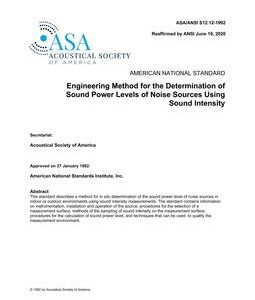 ASA S12.12