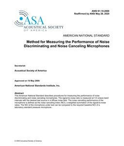 ASA S1.16