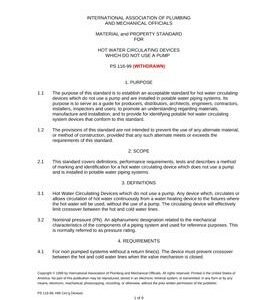IAPMO PS 116