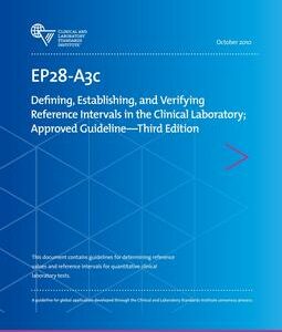CLSI EP28-A3cS (R2018)