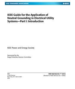 IEEE C62.92.1