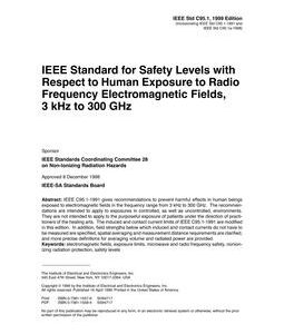 IEEE C95.1 Edition
