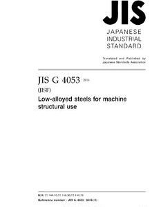 JIS G 4053