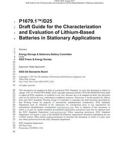 IEEE P1679.1