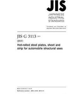 JIS G 3113