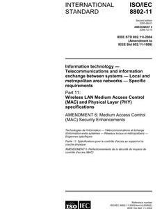 IEEE 8802-11:2005/AMD6
