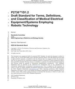 IEEE P2730