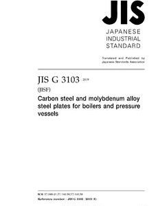 JIS G 3103