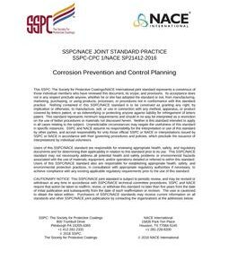 SSPC CPC 1/NACE SP21412-2016