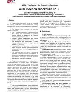 SSPC QP 1