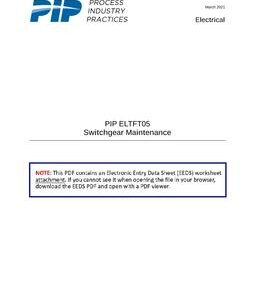 PIP ELTFT05 EEDS