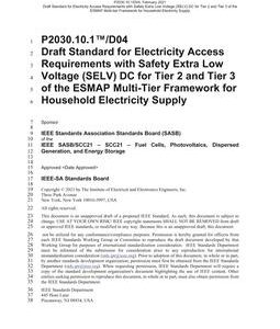 IEEE P2030.10.1