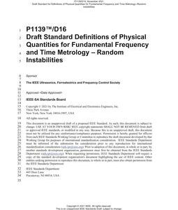 IEEE P1139