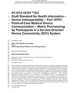 IEEE P11073-10701