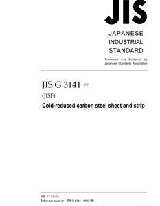 JIS G 3141