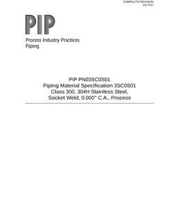 PIP PN03SC0S01