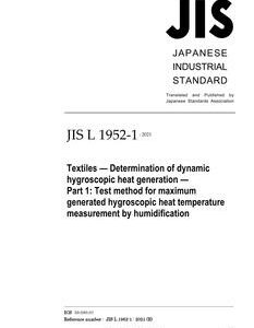 JIS L 1952-1