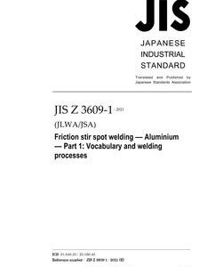 JIS Z 3609-1