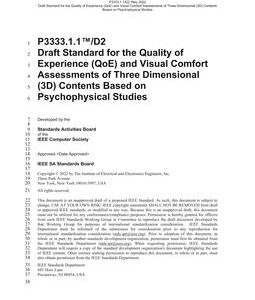 IEEE P3333.1.1