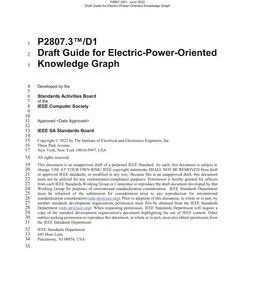 IEEE P2807.3