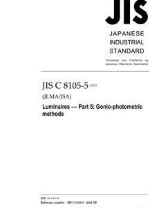 JIS C 8105-5
