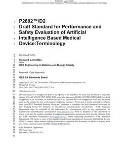 IEEE P2802