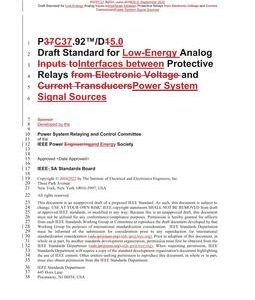 IEEE PC37.92